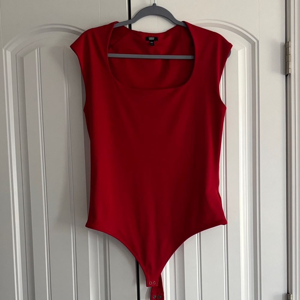 Red Express Bodysuit